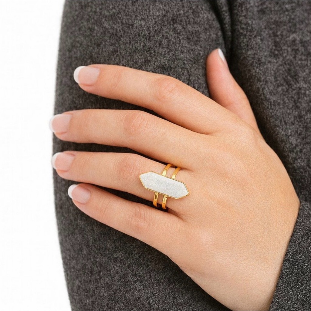 Kinsley Armelle Parvus Quartz Ring 29$
